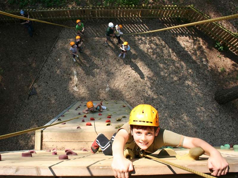 Thorpe Woodlands climbing